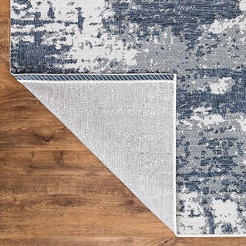 Miniatura 8 de Keen Home Design Terrace - Alfombra lavable de 8 x 10 pies para patio, cocina, balcón, playa, jardín, terraza y porche, tamaño 7 pies 7 x 10 pies