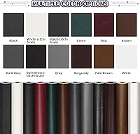 Vista 4 de Besezx - Kit de reparación de cuero, 1 unidad, rectangular, estilo tradicional, autoadhesivo, impermeable, resistente al desgaste, resistente a