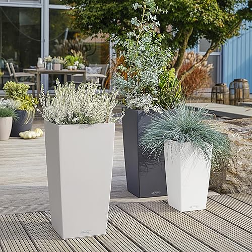 Miniatura 7 de Lechuza Cubico Color maceta de 22 pulgadas de alto, 22", Blanco Matte
