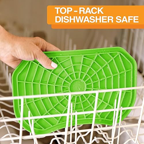 Miniatura 8 de Neater Pets - Neat-LIK - Almohadilla de alimentación lenta para perros y gatos - Los juguetes de rompecabezas proporcionan alivio del aburrimiento y