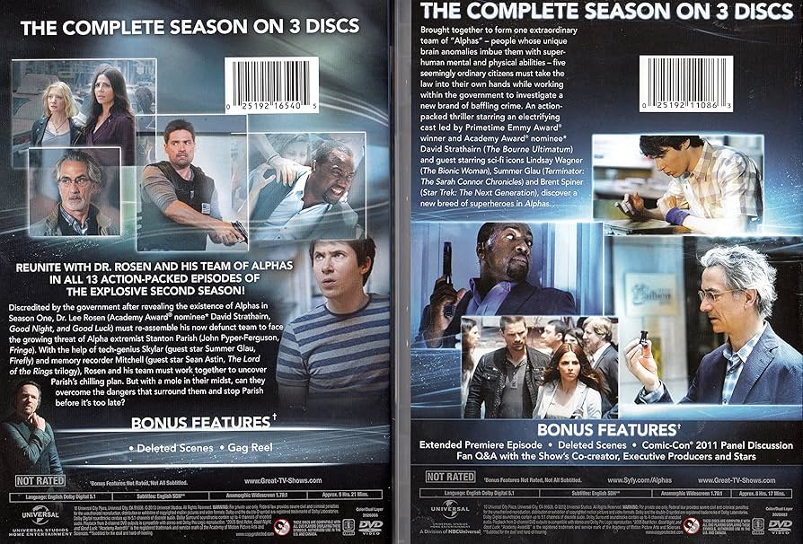 その他 Alphas: Season Two/ [DVD] Alphas: Season 2 [DVD] – GRUV Entertainment