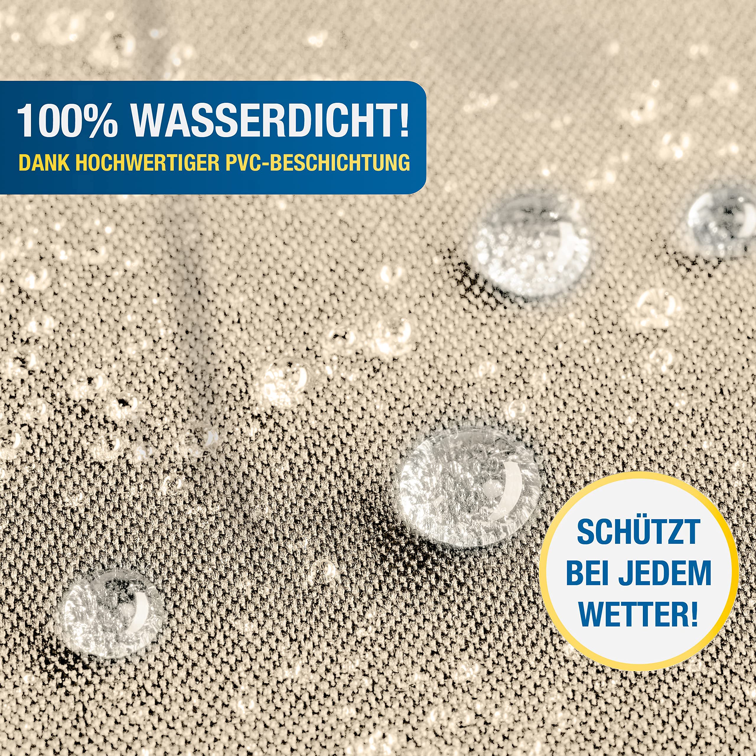 SPRINKS® Sonnenschirm Schutzhülle bis Ø 300cm - Reißfeste Sonnenschirmhülle mit UV Schutz - Wetterbeständige Schirmhülle inkl. Hilfsstab zum Überziehen