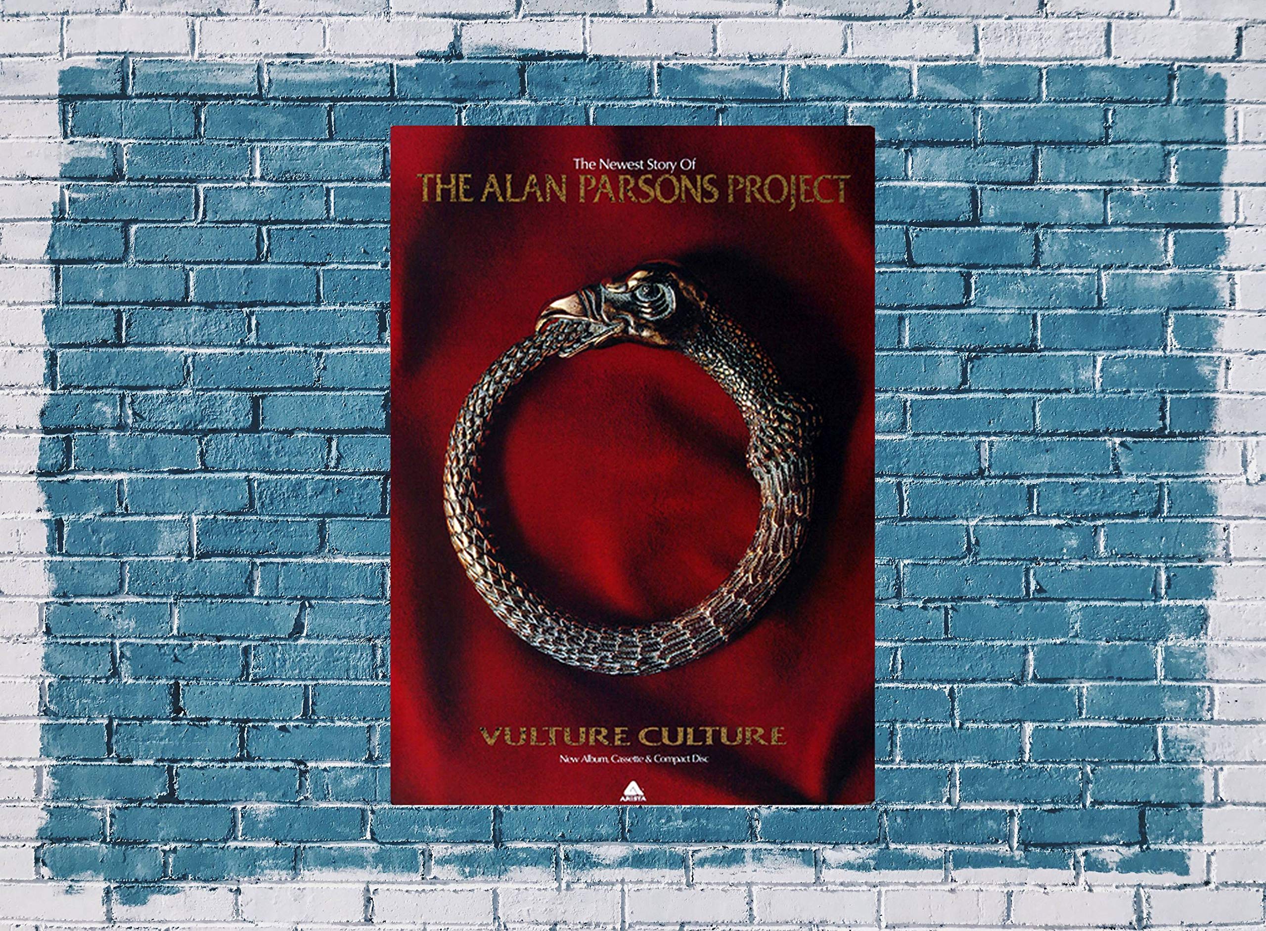 The Alan Parsons Project - Vulture Culture, 1985 » Konzertplakat/Premium Poster | Live Konzert Veranstaltung | DIN A1 «