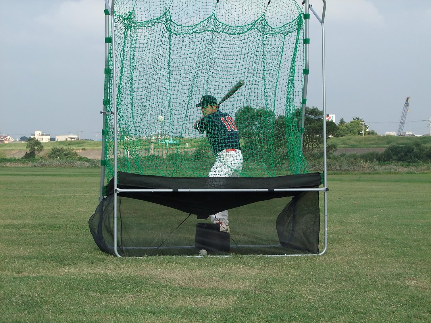 あす楽 送料無料 Promark プロマーク クーポン発行中 バッティングネット トレーニング 野球 防球ネット バッティングトレーナー 練習 自主練 Ht 77 ソフトボール ネット ソフトボール用 バッティングゲージ ネット広角 軟式野球