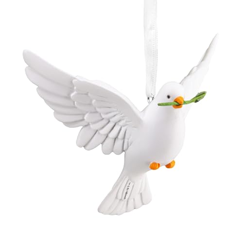 Hallmark Christmas Ornament, White Dove Ornament, Faith Gifts