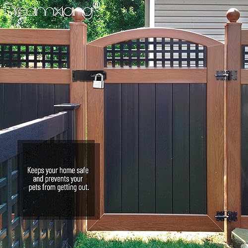 Miniatura 6 de Pestillo de cerrojo de bloqueo de puerta resistente de 5 pulgadas, paquete de 1