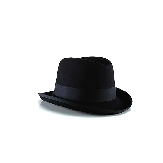 STACY ADAMS Men's Homburg (Small, Black) at Amazon Men's