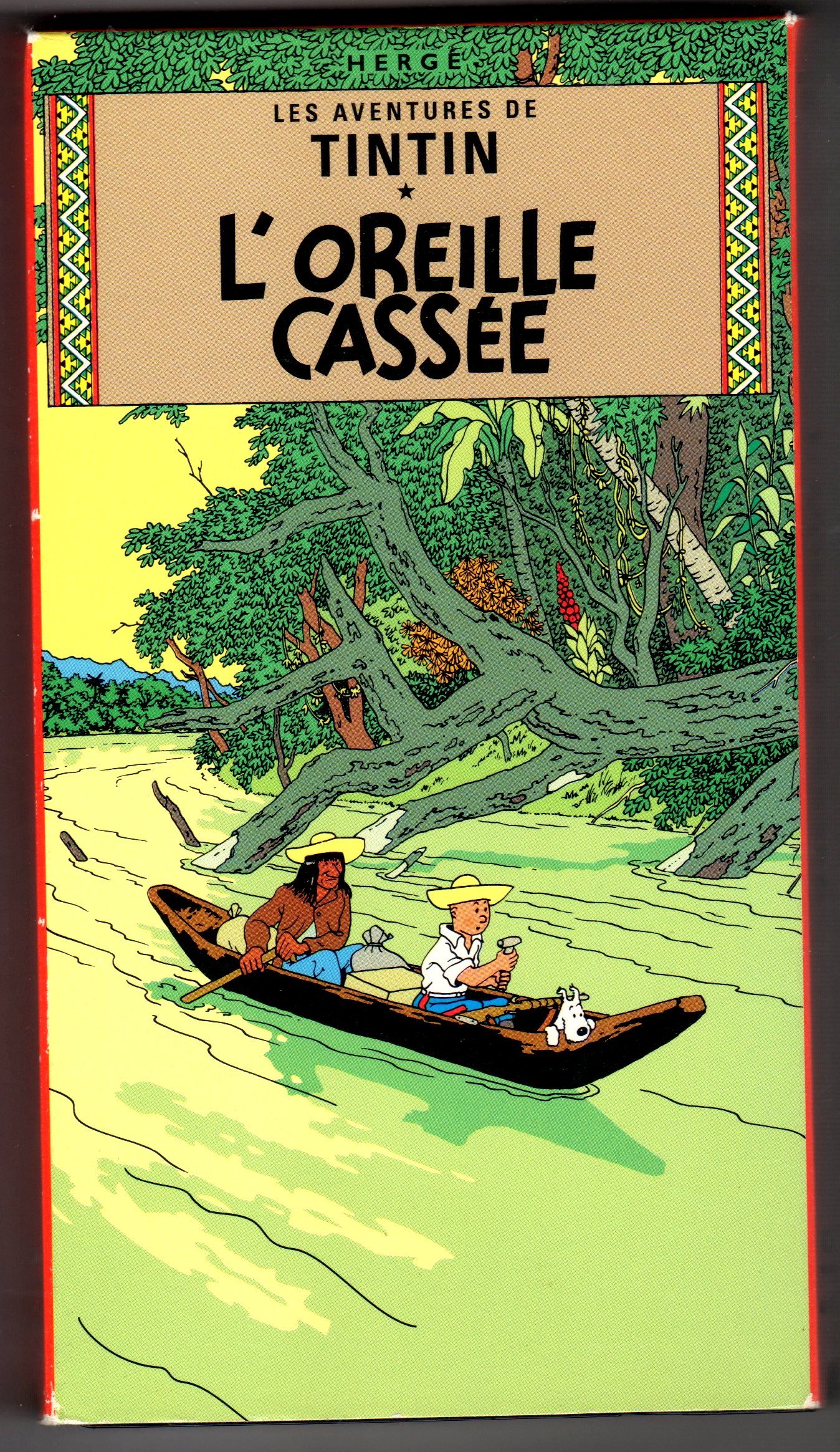 Les aventures de Tintin: L'oreille Cassée [VHS Tape]
