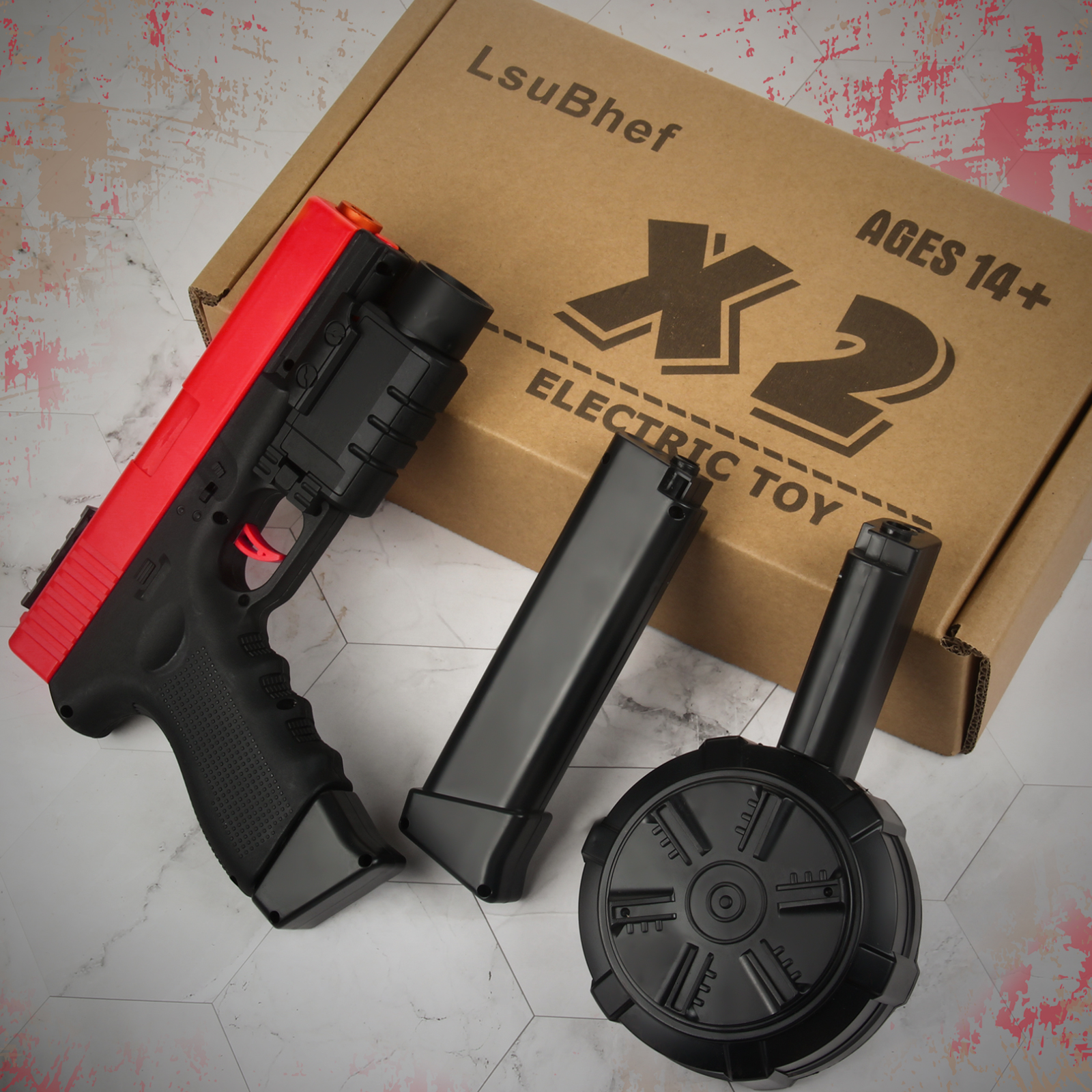 Amazon.com: Gel Blaster Toys X2 for Ages 14 & Up and Adults,Full