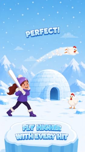 Birdie Golf Orbit: Chicken Launch - Sky Shot Swing Simulator, Cluck Space Bounce & Idle Golf Master – vue 2