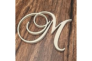 Customizable Wooden Monogram for Personalized Decor