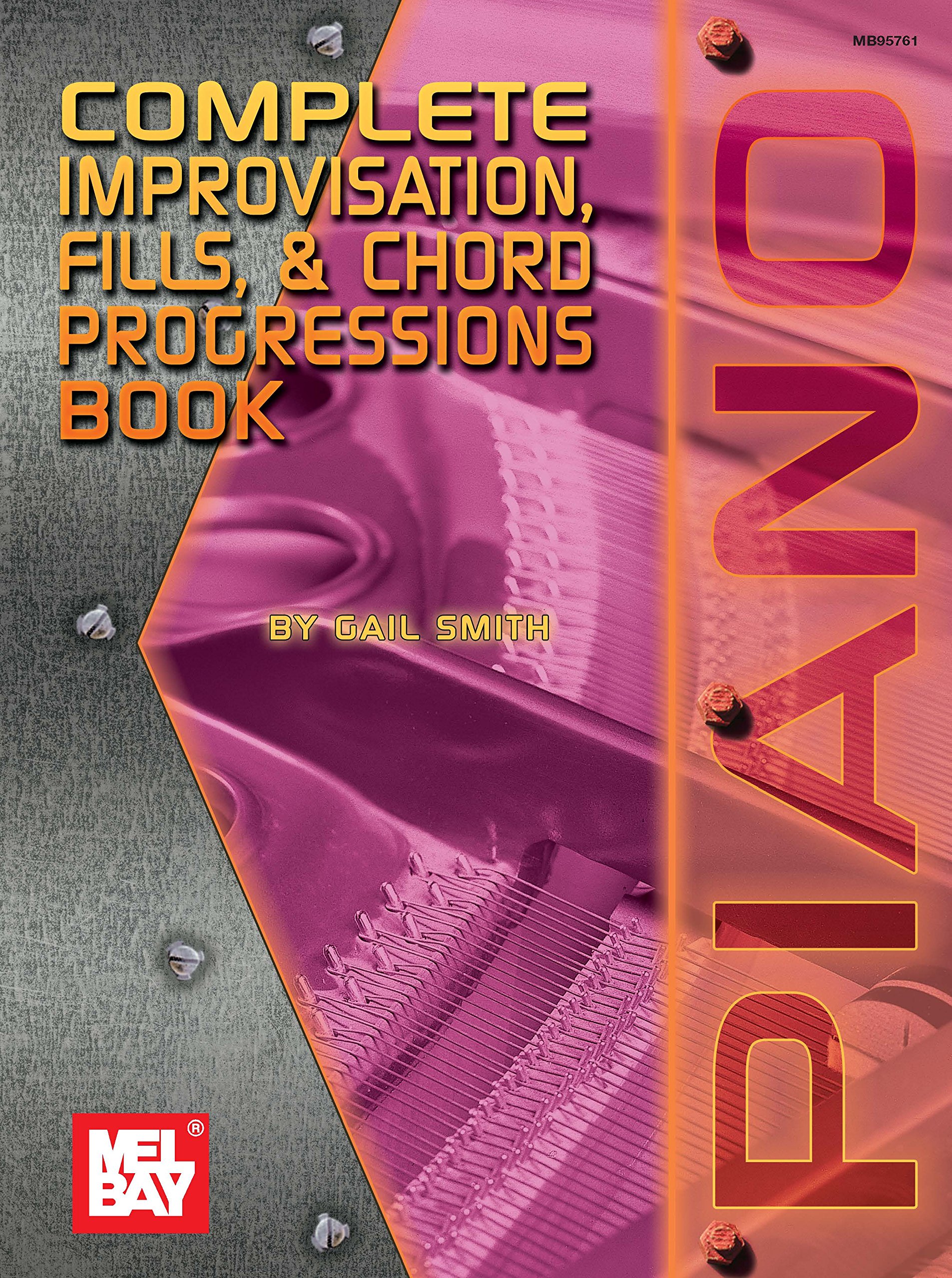 Livre Improvisation, Fills & Chord Progressions pour vos moments au piano