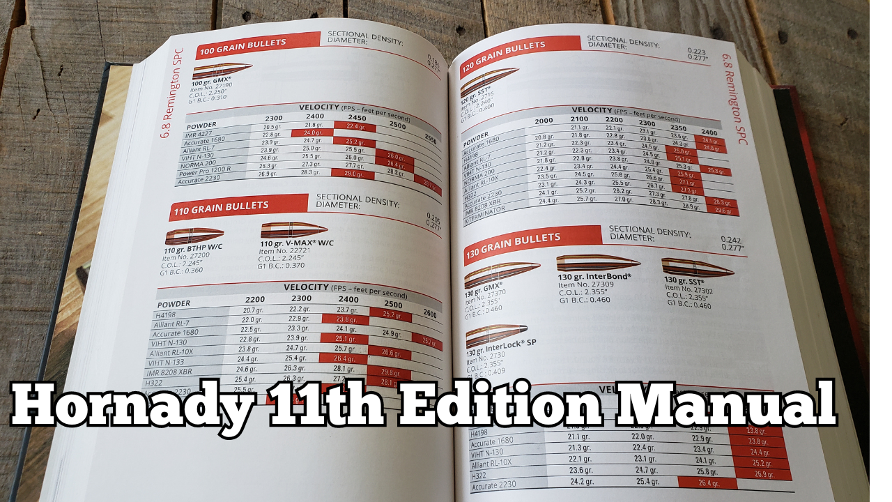 Watch Hornady 11th Edition Handbook of Cartridge Reloading on