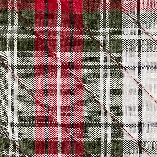 Miniatura 3 de DII Juego de accesorios de cocina de Navidad y decoración de regalo, guante de horno y soporte para ollas, a cuadros, 2 piezas