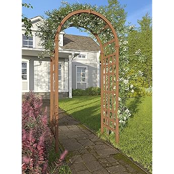 Rosewood 47"W x 89"H Cedar Arbor