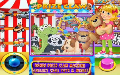 Fair Food Supermarket Simulator - Kids Prize Claw, Dessert Food & Carnival Games FREE