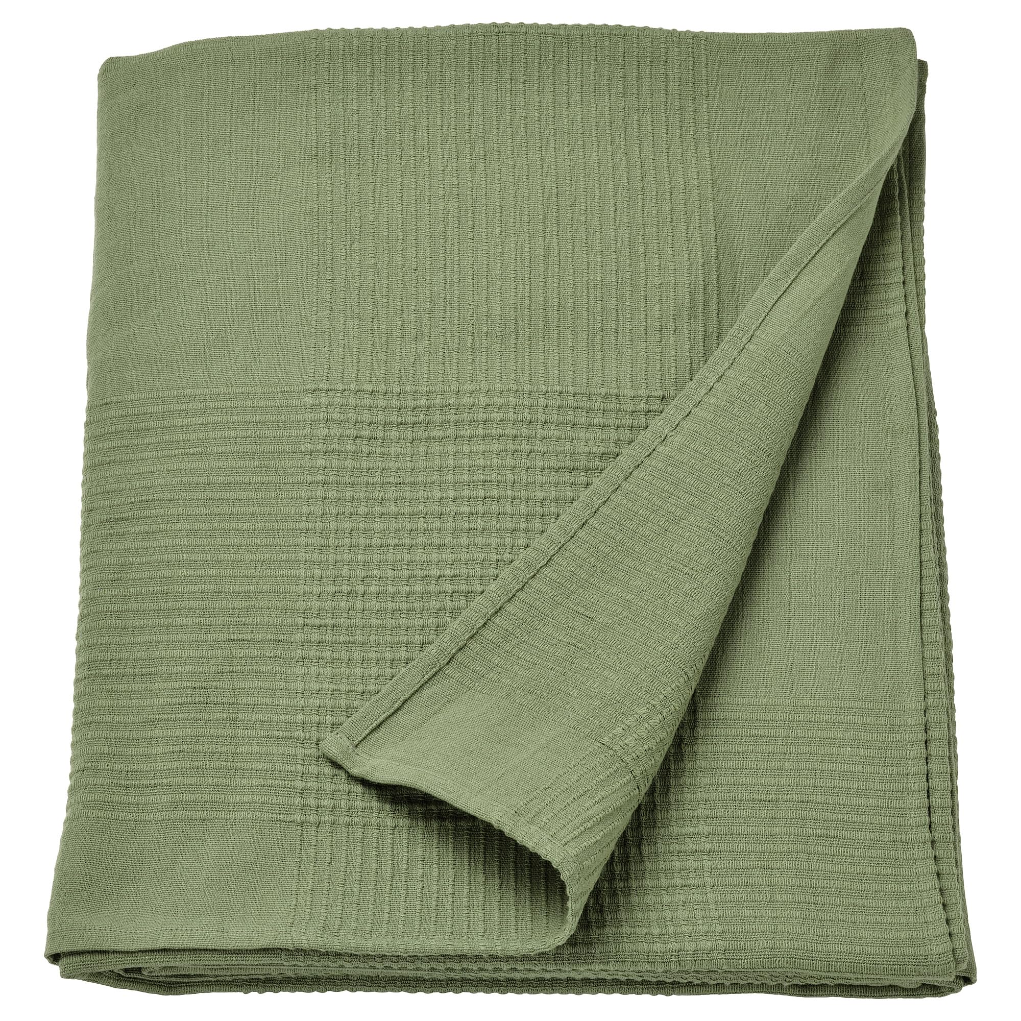 Couvre-lit gris et vert Indira ProTuning 150 x 250 cm pour lit une ou deux places