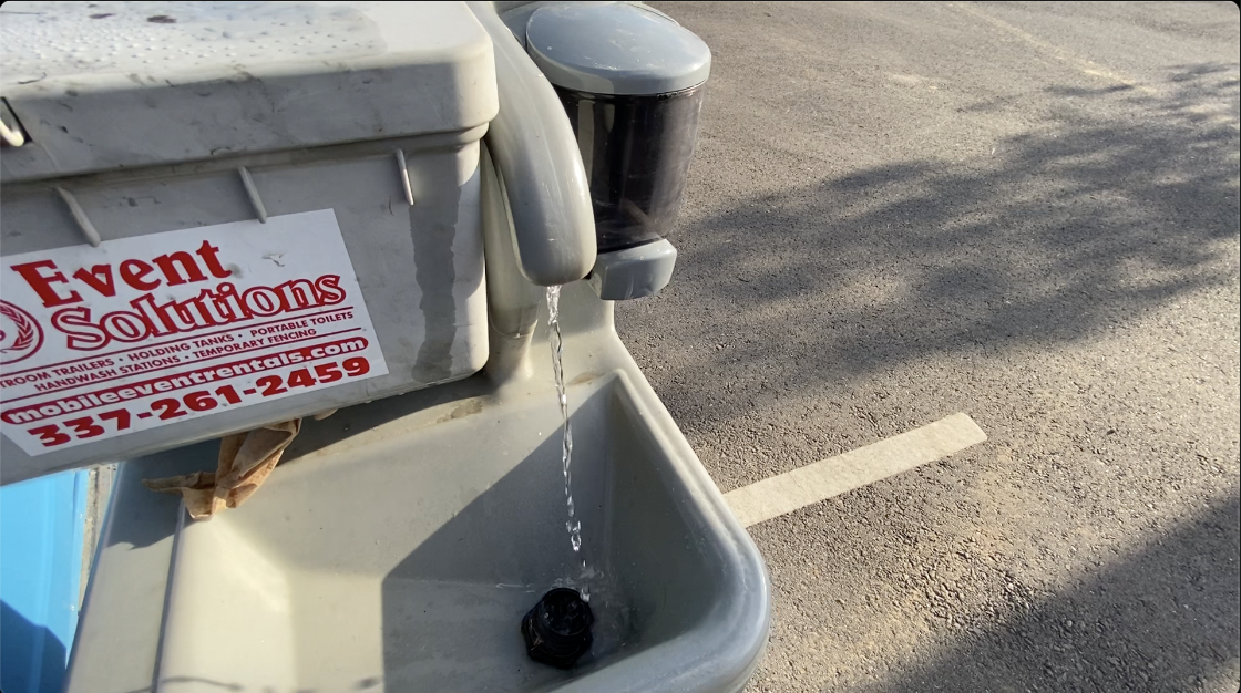Outdoor Portable Dual Sink - Hand Washing Station