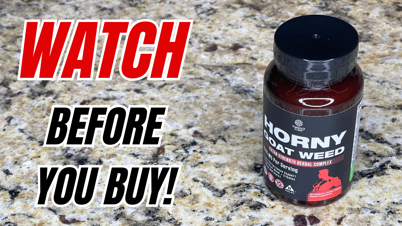 Weed Extract Watch Review of Horny Goat Weed Extract Complex Premium on Amazon Live