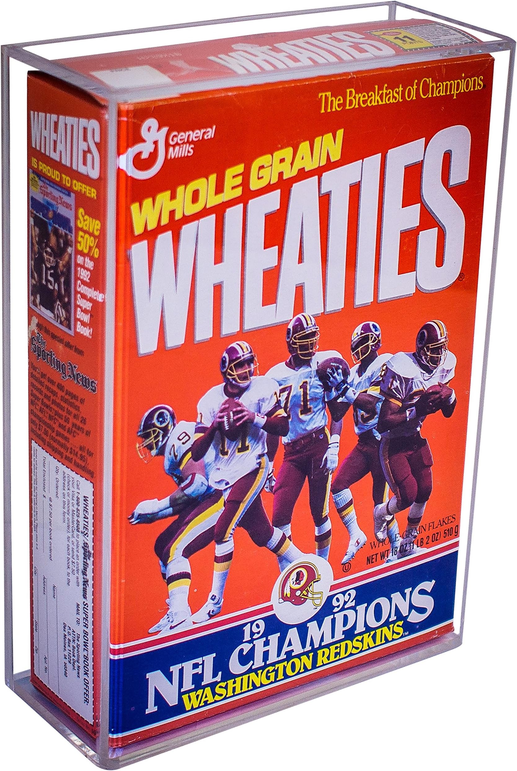 Deluxe Clear Acrylic for Wheaties Cereal Box (A020)