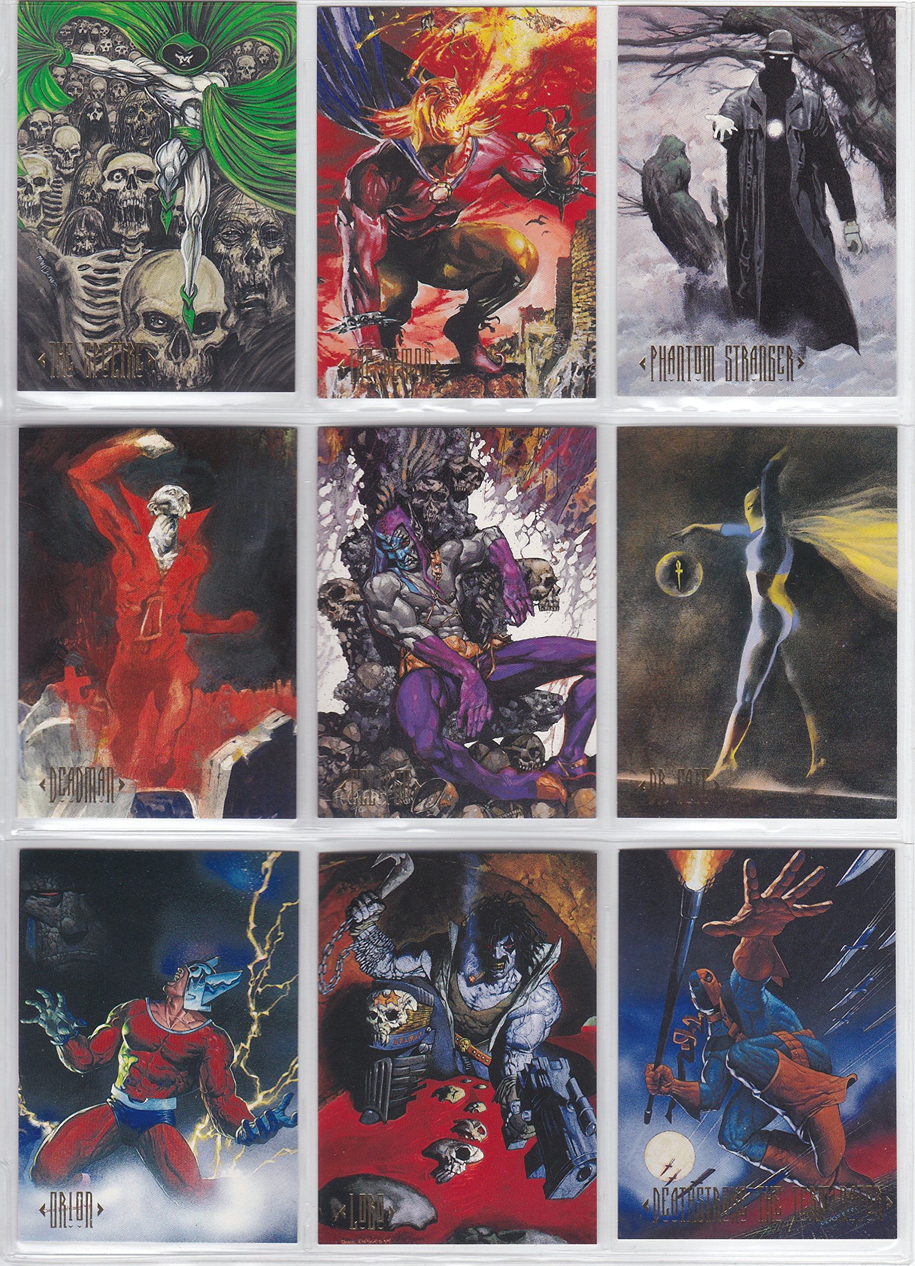 Amazon.com: 1994 DC Master Series Base Set of 90 Cards NM/M Batman