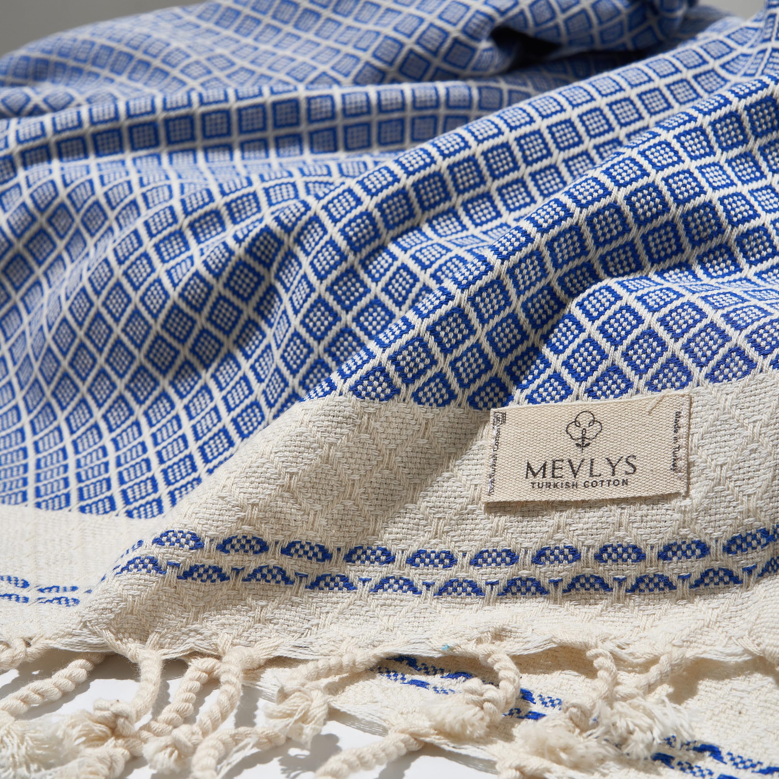 MEVLYS - Juego de 2 toallas para sauna, toalla de playa, toalla de sauna, grande, 100 x 180 cm, toalla de playa, manta de picnic, toalla de yoga, algodón, extra ligera, para hombre y mujer (menta/sax