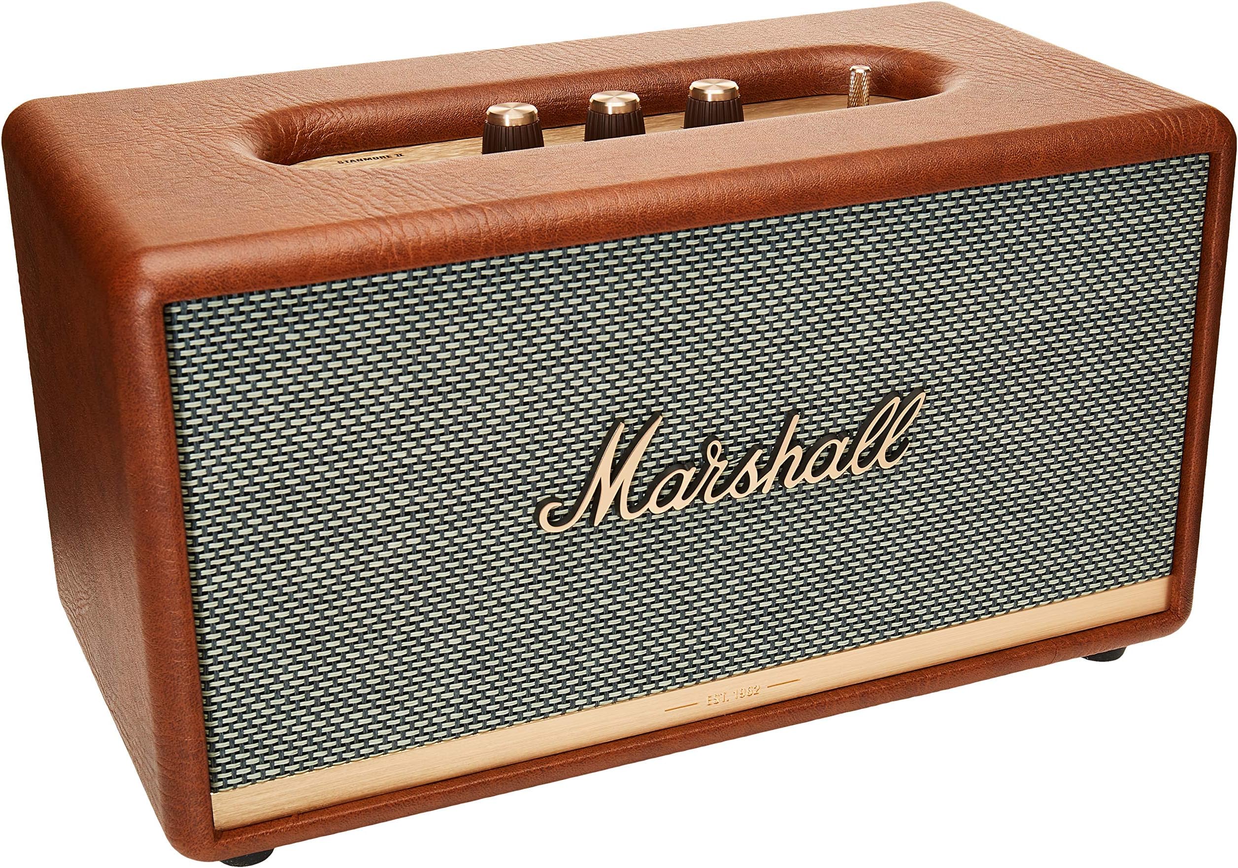 Marshall Stanmore II Bluetooth Speaker, Brown