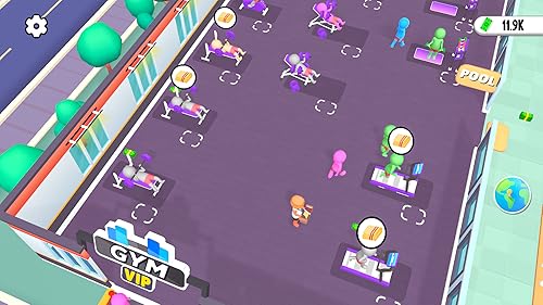 Magnate del gimnasio Idle Fitness: gerente de club de entrenamiento perfecto y simulador de imperio de culturismo 3D - imagen 7