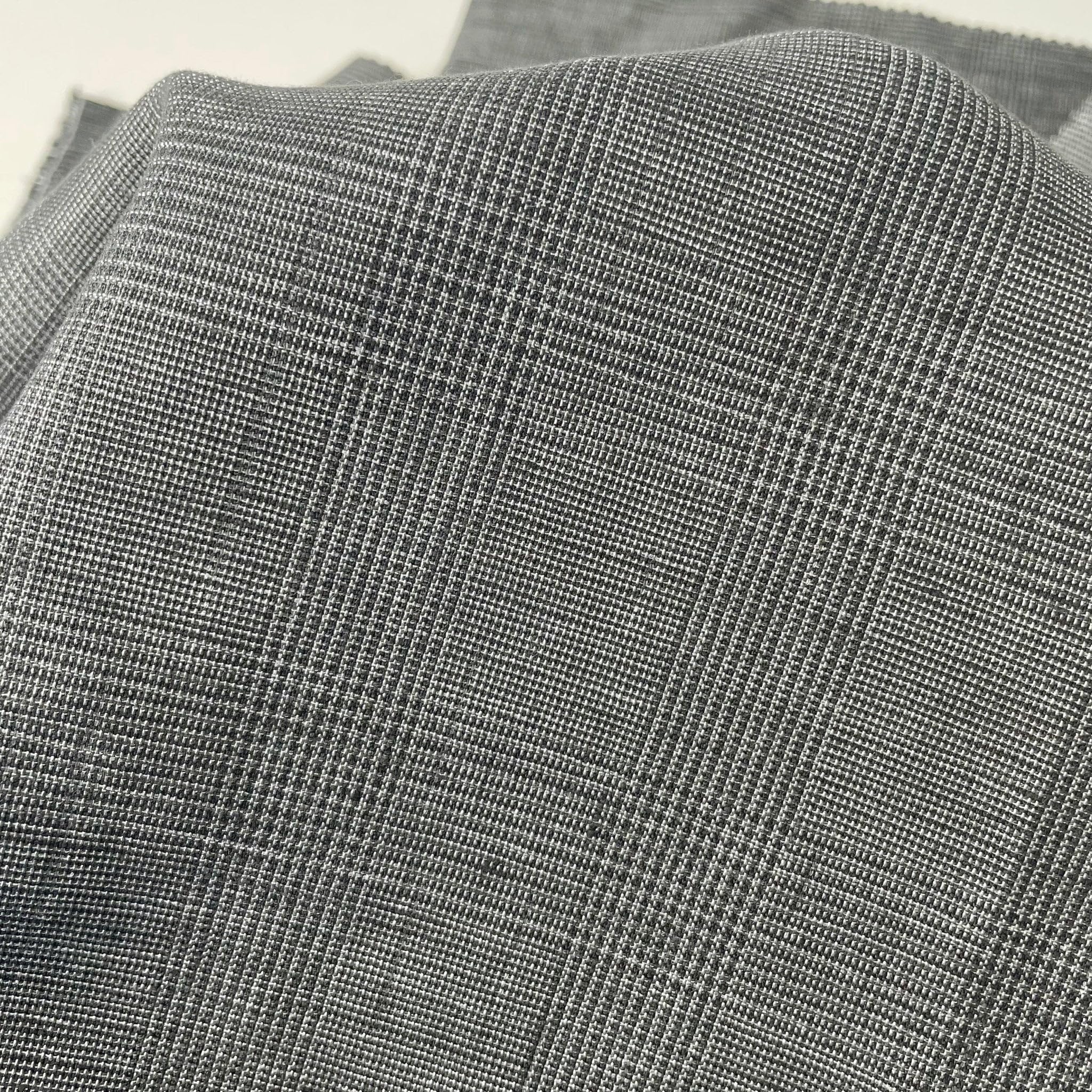 Amazon.com: Grey Linen Blend Glossy Fabric | Soft and Durable Linen Textile  - Versatile Material for Sewing and Home Decor