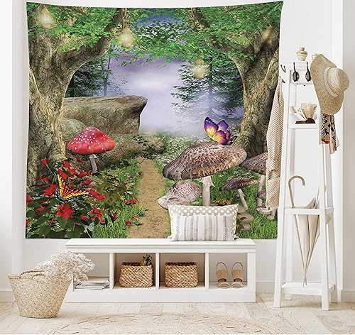 Miniatura 2 de Ambesonne, colección de decoración para el hogar, tapices de pared para recámara, sala de estar, recámara, multicolor