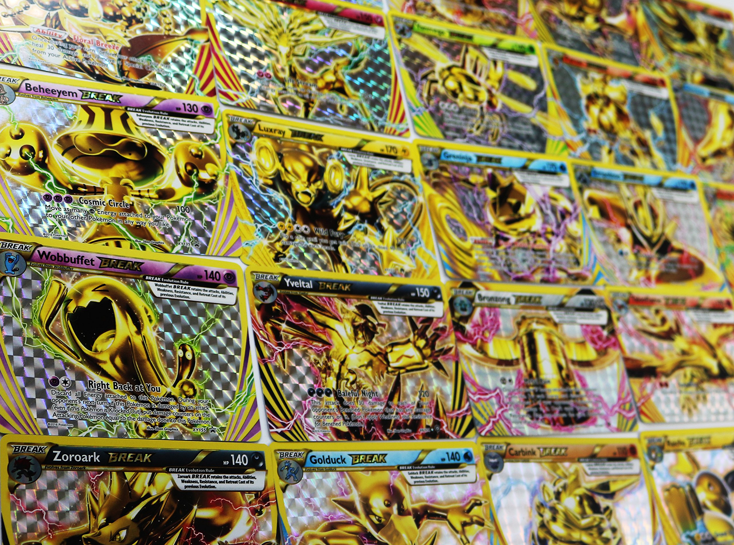 Amazon.com: 5 Pokemon Break Cards Lot : Toys & Games
