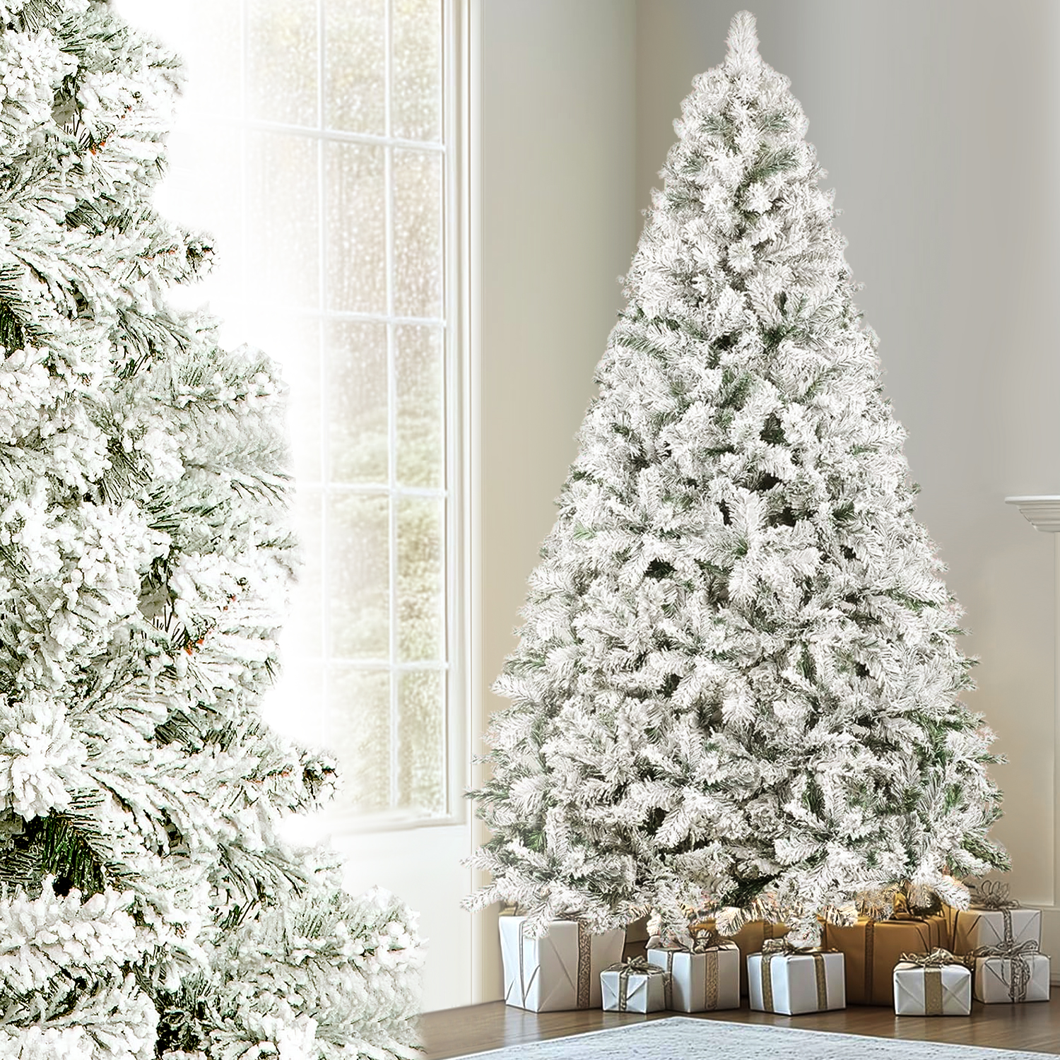 Árvore de Natal Pinheiro Luxo 750 galhos 1,80m