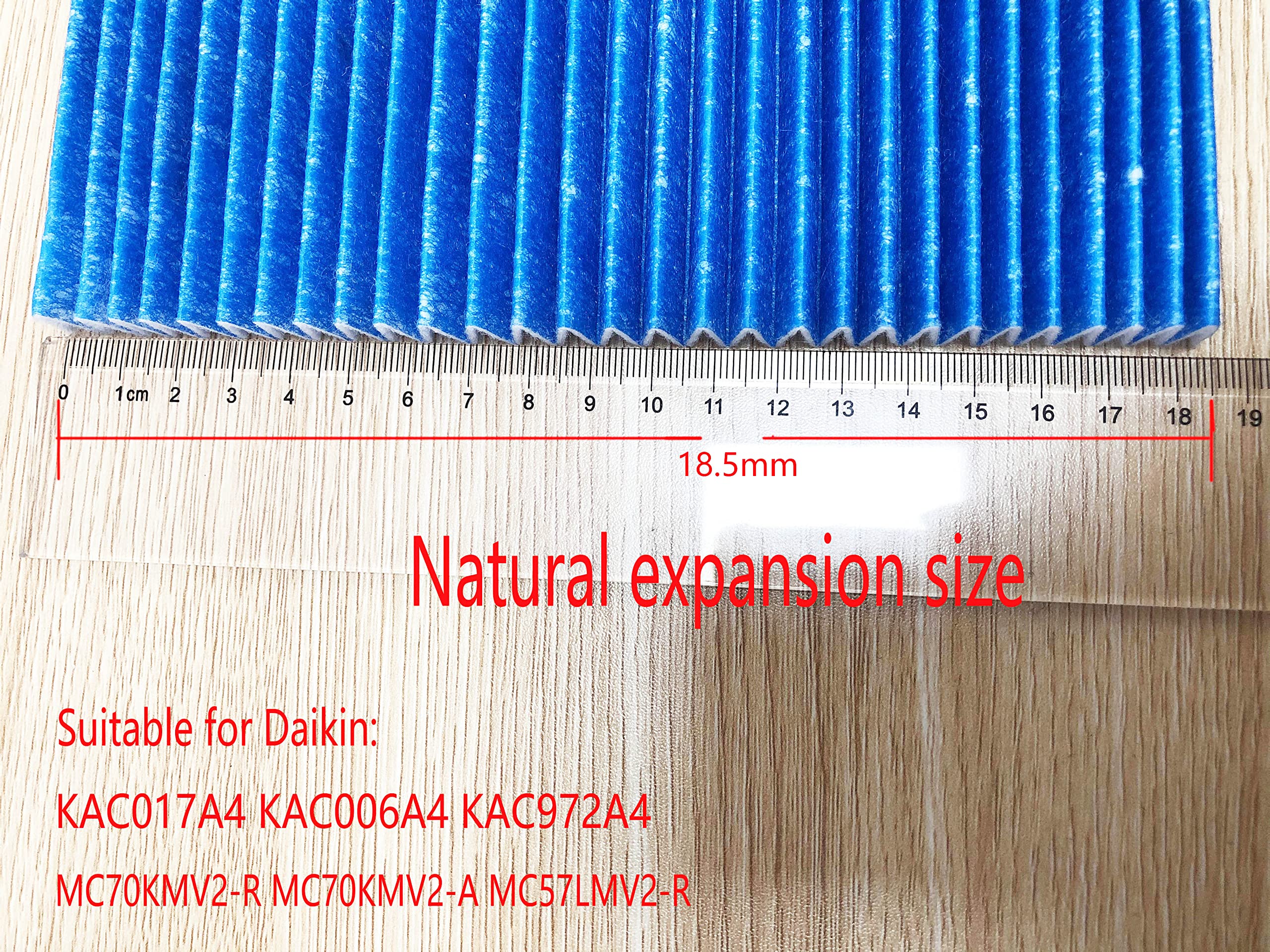 1 szt. Zamiennik filtra oczyszczacza powietrza do Daikin MC70KMV2 Seria MC70KMV2 N MC70KMV2R MC70KMV2 A MC70KMV2 K MC709MV2 (1 szt. Filtr Daikin
