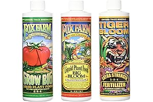 Fox Farm Liquid Nutrient Trio: Essential Weed Growing Supplies for Optimal Plant Growth
