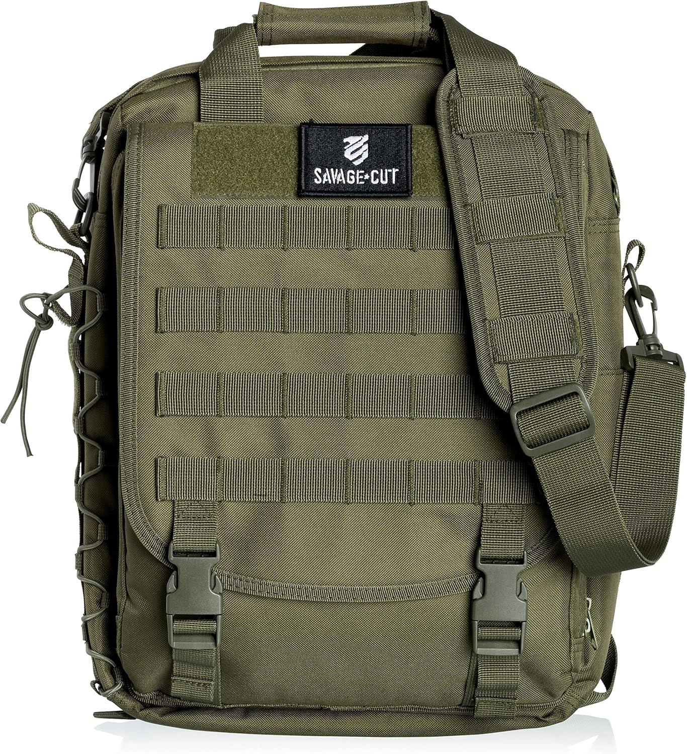 Get Special Price Savage Cut Tactical Laptop Multi-Function Military Backpack(ODGreen)