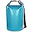 MARCHWAY Floating Waterproof Dry Bag Backpack 5L/10L/20L/30L/40L, Roll Top Sack Keeps Gear Dry for Kayaking, Rafting, Boating, Swimming, Camping, Hiking, Beach, Fishing (Shiny Blue, 5L)