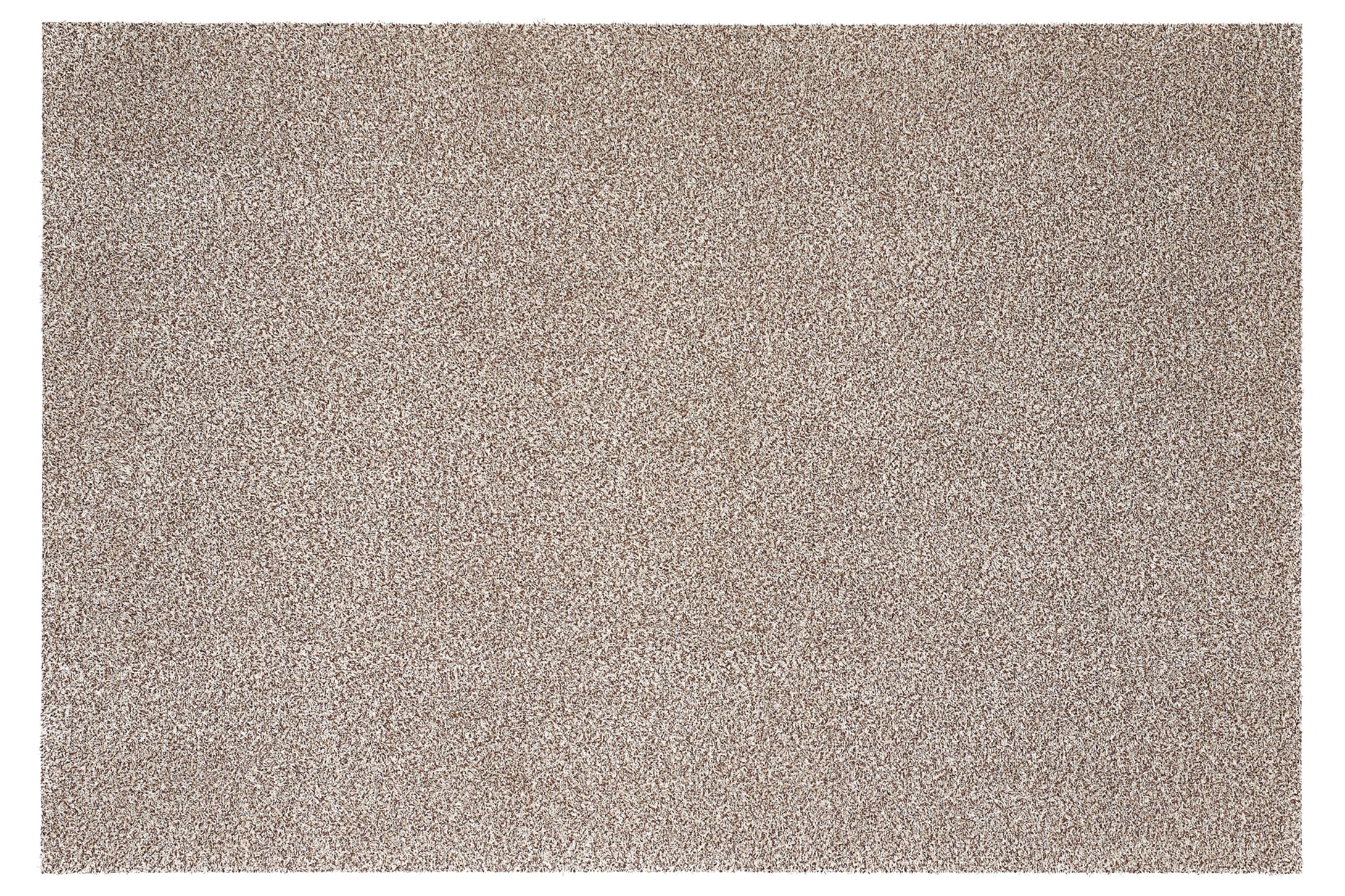 andiamo Fußmatte innen Samson – waschbare Baumwoll-Schmutzfangmatte - rutschfest, saugstark & hochwertig - Fußabtreter für den Eingang | 100 x 150 cm cm, Hellbeige