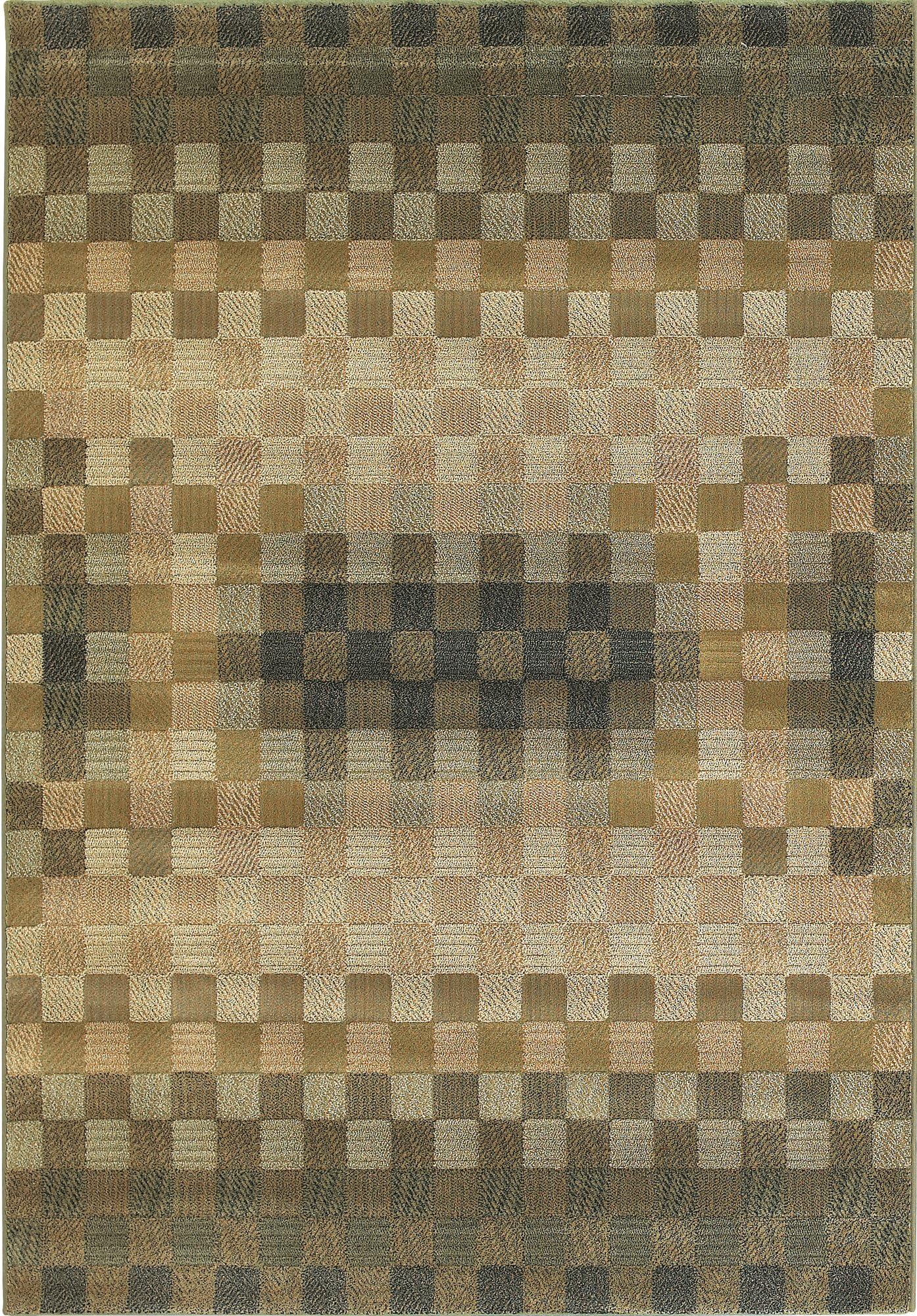 Central Oriental Images Calais Seagreen 5-Feet 3-Inch by 7-Feet 7-Inch Area Rug