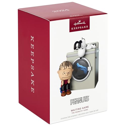 Hallmark Keepsake 3499QXI7724 Christmas Ornament 2024, The Peanuts Gang Waiting Game thumb #2