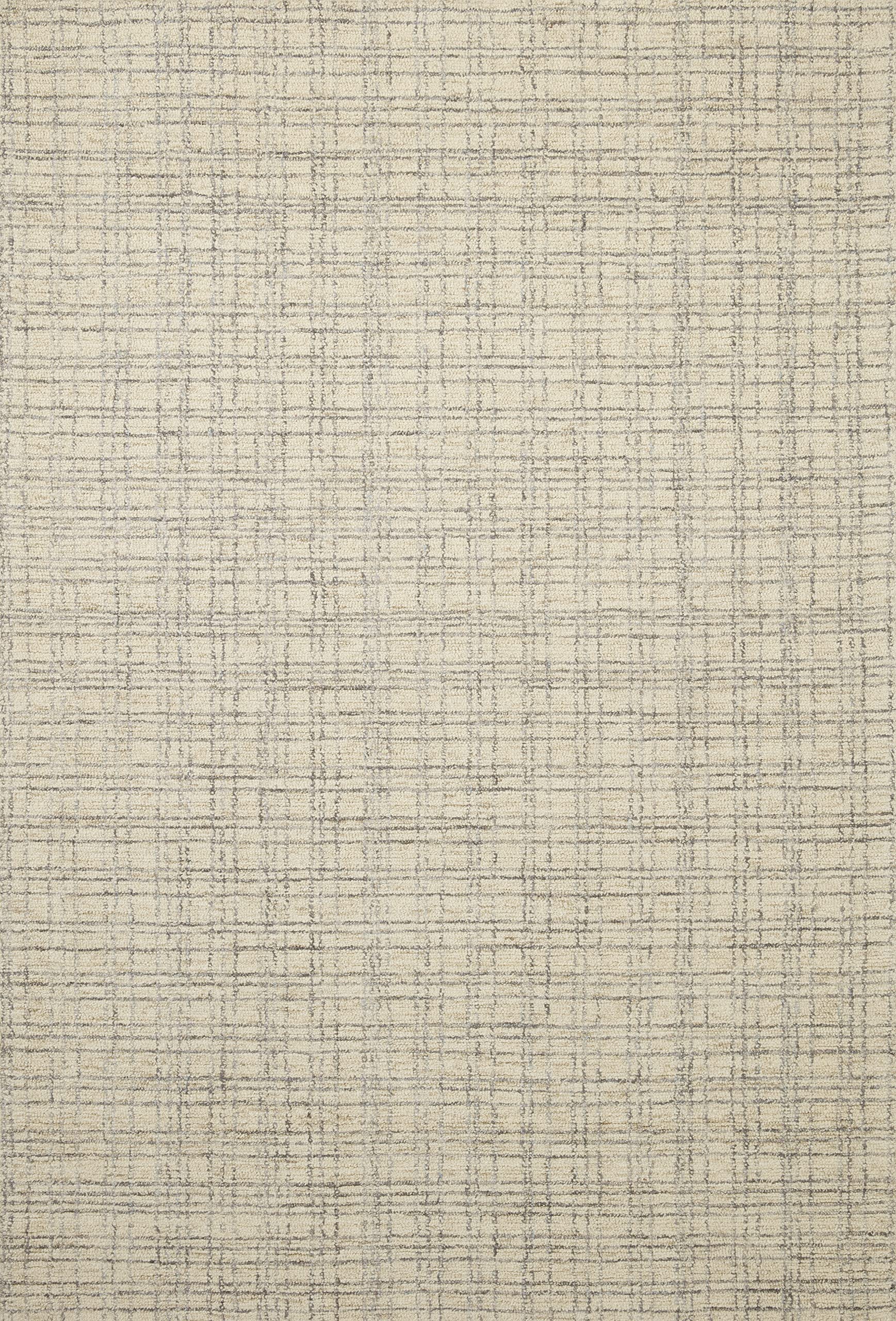 Chris Loves Julia x Loloi Polly Collection POL-03 Antique / Mist, Contemporary 7'-9" x 9'-9" Area Rug
