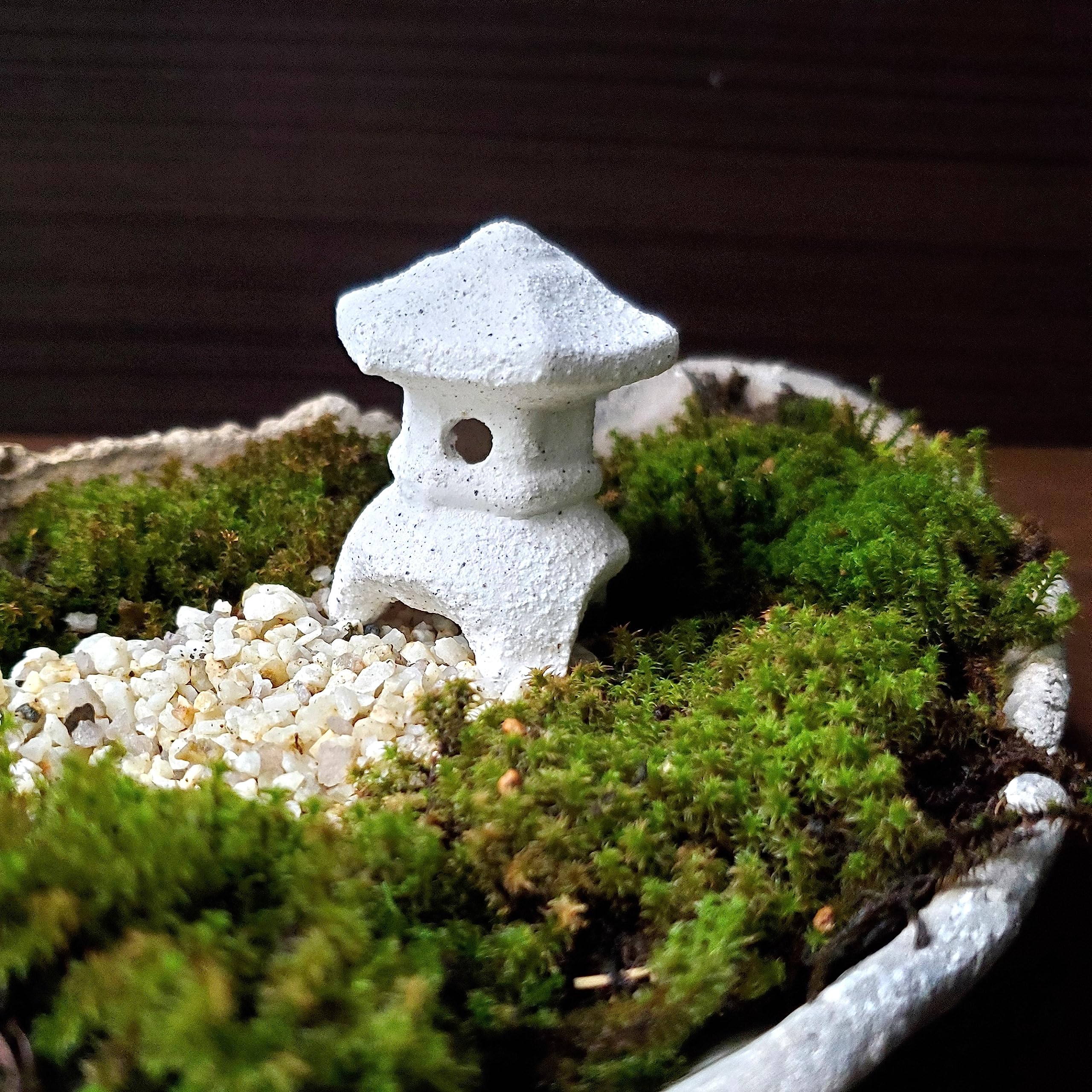 Amazon.co.jp: 枯山水のおともに ミニチュア 【とうろう トウロウ