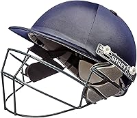 Shrey Match Cricket Helmet with Stainless Steel Visor - Budget Safety for Beginners Men & Women