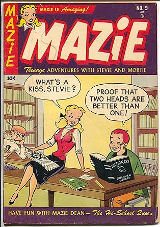 Amazon.com: Mazzie #9 1953-provocativel cover-spicy teen humor