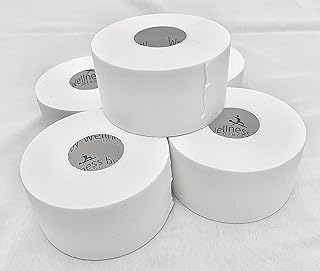 Xcel Premium Grade Athletic Tape, Bulk 32 Roll/Case - Protect and Prevent Injuries: for Sports, Athletic Training, First Aid & Injury Wrap – Ankles Fingers Thumb Wrist