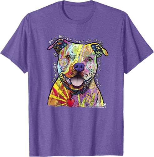 Miniatura 43 de Beware Of Pit Bulls, Dean Russo Pitbull Original - Dog Lover T-Shirt Black,Navy Blue,Asphalt Grey,Slate Grey,White,Cranberry Red,Kelly Green,Olive