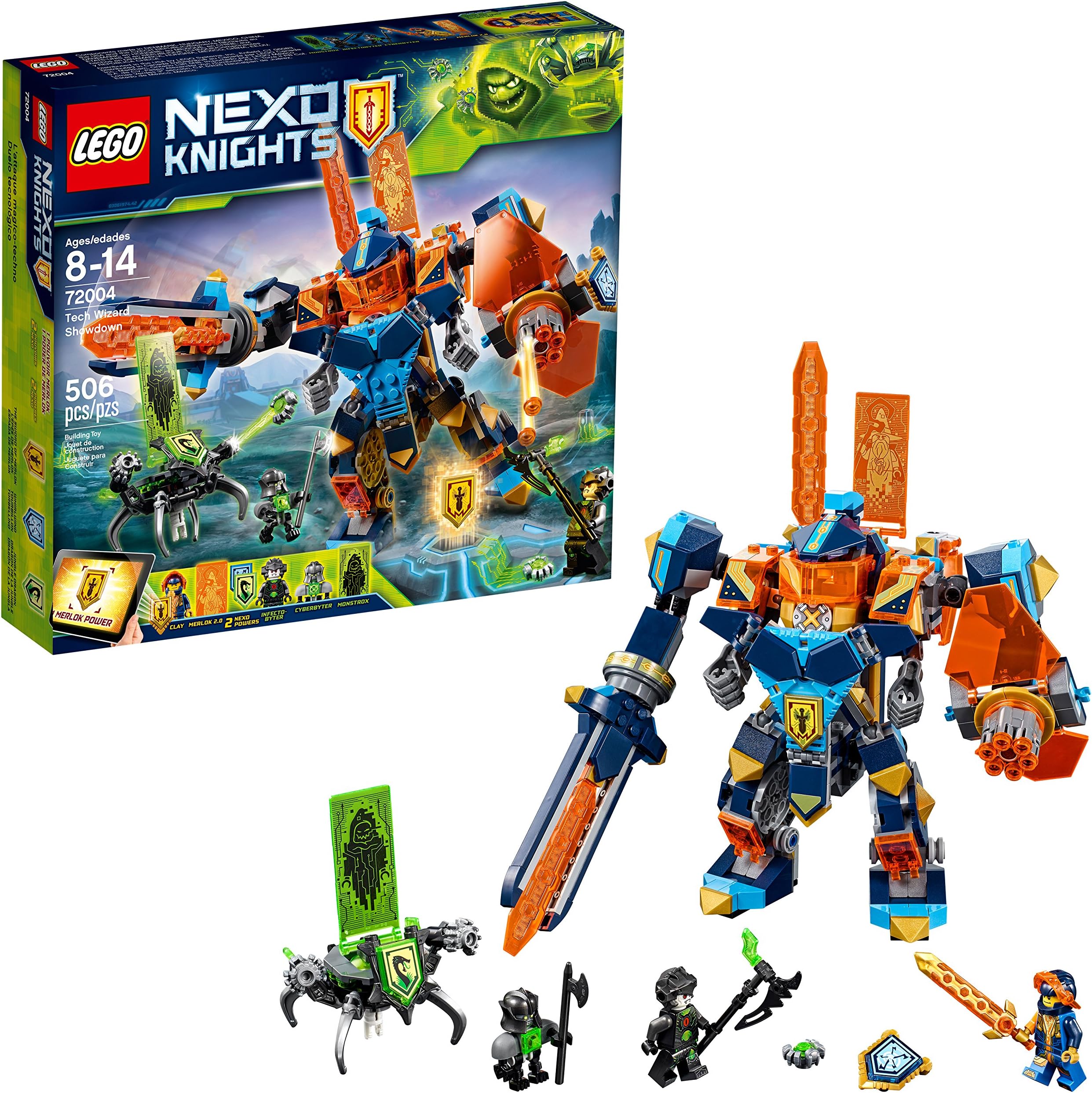 LEGO NEXO KNIGHTS Tech Wizard Showdown 72004 Building Kit (506 Piece)