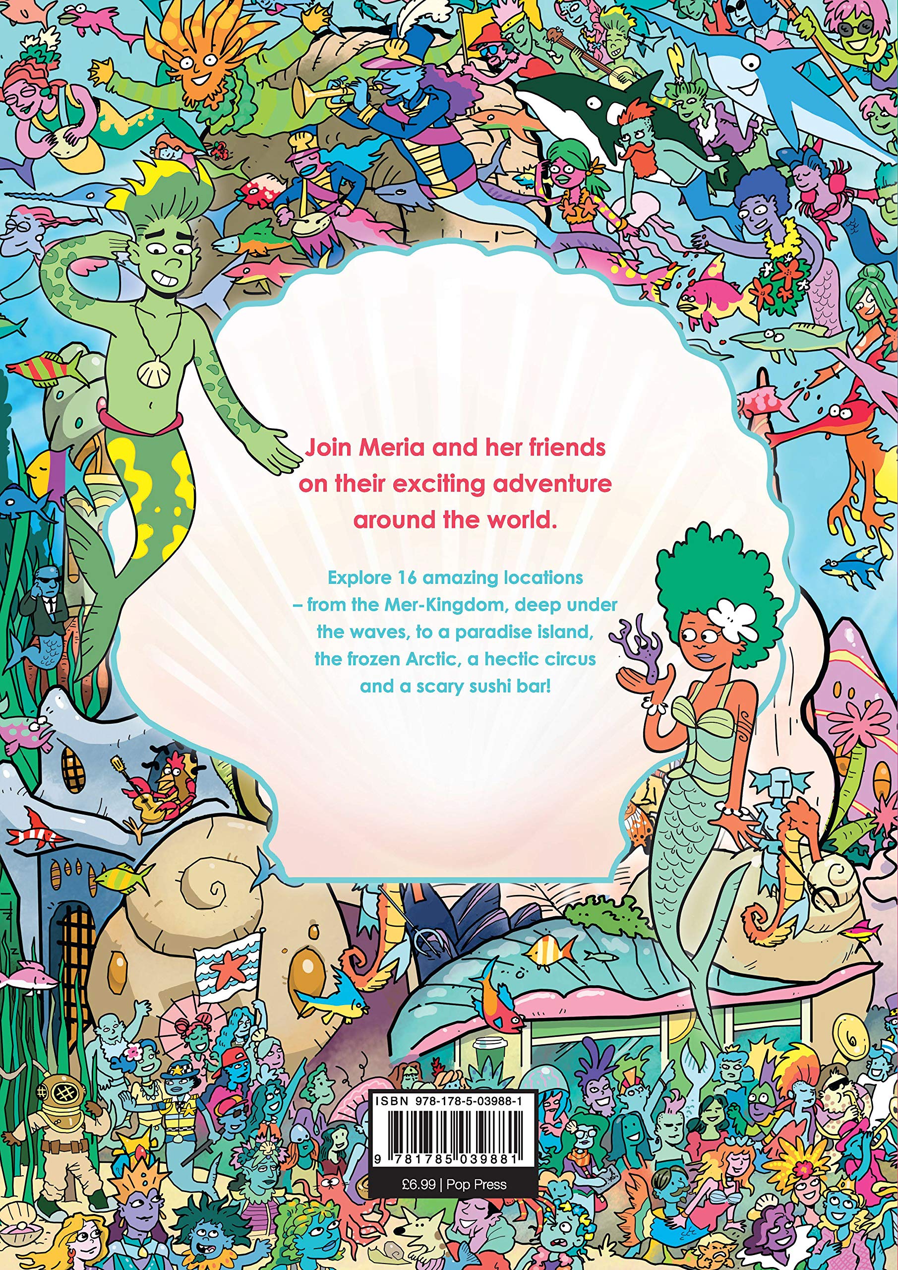 Where's the Mermaid: A Mermazing Search-And-Find Adventure