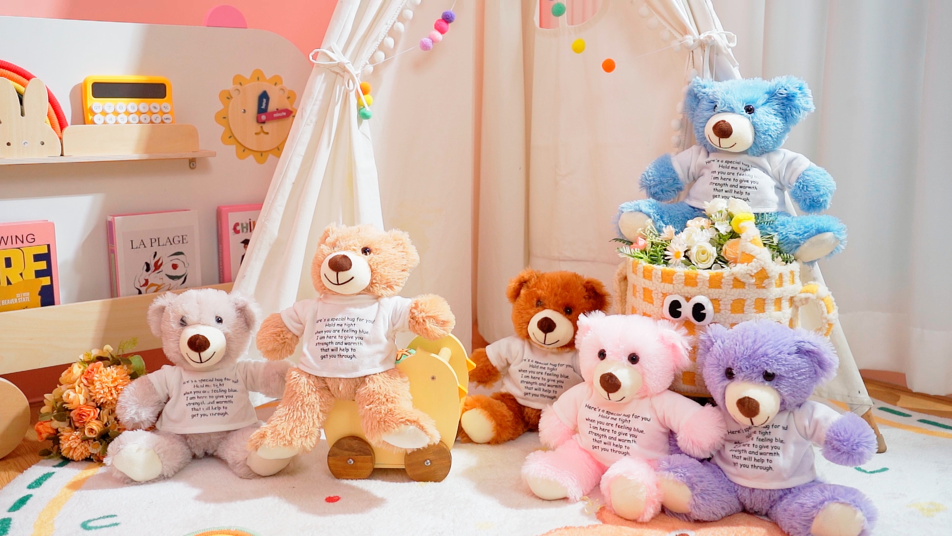 Amazon.com: Lenwen a Bear Hug Gift Get Well Soon Sympathy for