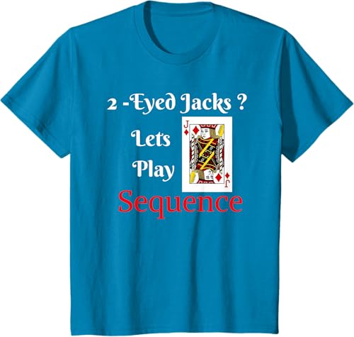 Miniatura 50 de I Have 2-eyed Jacks Lets Play una tarjeta Junta Game playera Fun, hombre 3XL, Azul (Heather blue) Negro,Azul Marino,Asfalto,Azul