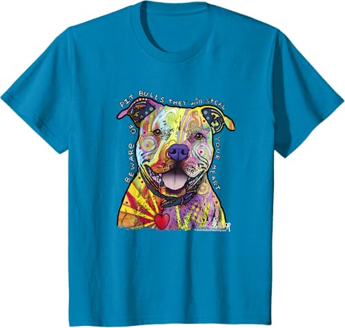 Miniatura 29 de Beware Of Pit Bulls, Dean Russo Pitbull Original - Dog Lover T-Shirt Black,Navy Blue,Asphalt Grey,Slate Grey,White,Cranberry Red,Kelly Green,Olive
